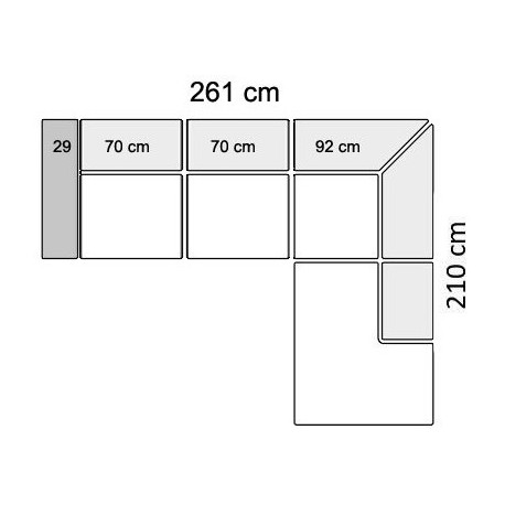 Assens Corner sofa