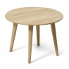 Falster Coffee Table Natural oiled oak - 60x60cm