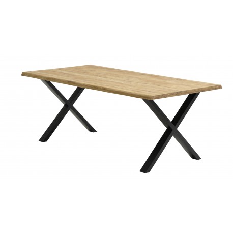 Møn Plank Dining Table 200 x 95 cm - Natural Oiled Oak.