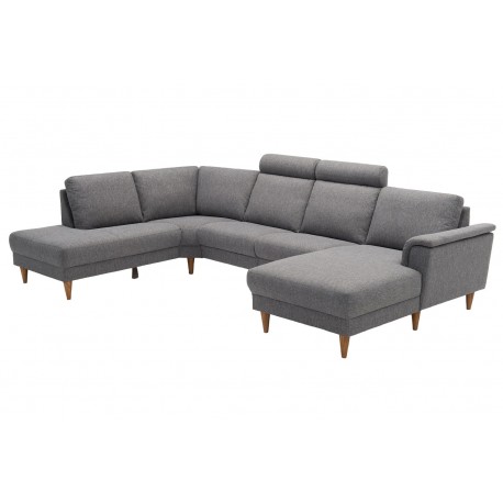 Ballerup corner sofa with chaise longue - Right