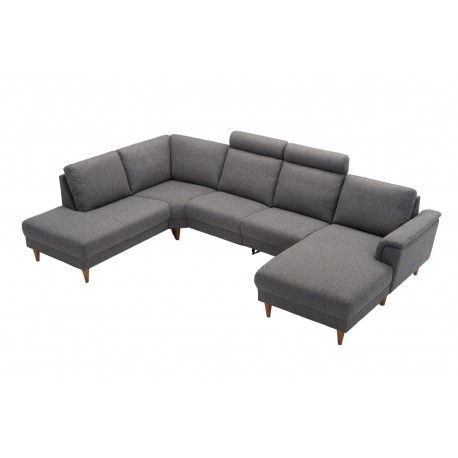 Ballerup corner sofa with chaise longue - Right