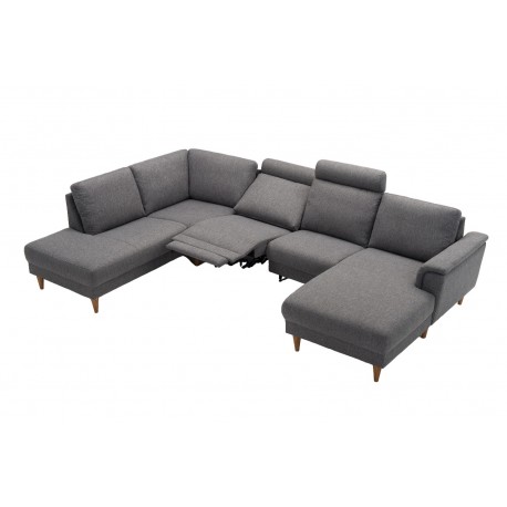 Ballerup corner sofa with chaise longue - Right