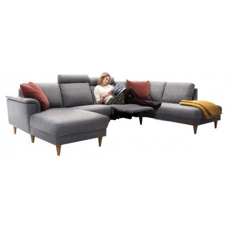 Ballerup corner sofa with chaise longue - Left