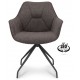 Assens dining chair with swivel function Anthracite