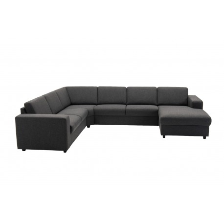 Bramming U sofa - Højrevendt