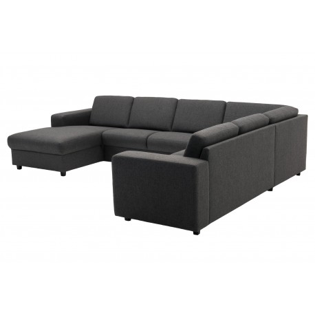 Bramming U sofa - Venstrevendt