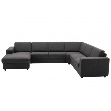 Bramming U sofa - Venstrevendt