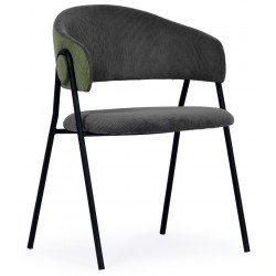 Louise dining chair | Dark Grey