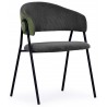 Louise dining chair - Dark Grey