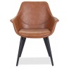 Mia Dining table chair - Cognac