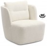 Laura Lounge Chair - Ivory Anthlogy