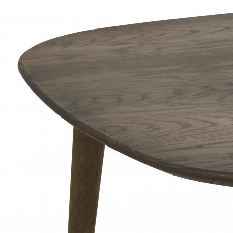 Thomsen Furniture| Coffee table Smoked oak / 80 x 80 cm