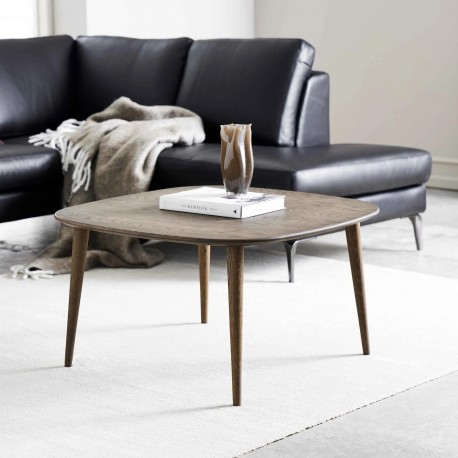 Thomsen Furniture| Coffee table Smoked oak / 80 x 80 cm
