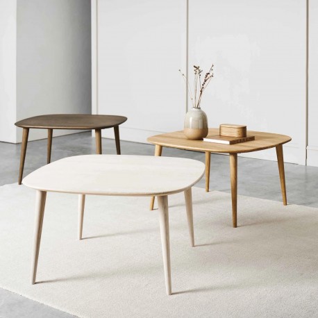 Thomsen Furniture| Coffee table Smoked oak / 80 x 80 cm