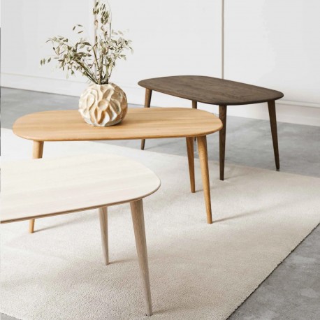 Thomsen Furniture| Coffee table White oiled / 60 x 100 cm