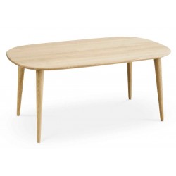 Thomsen Furniture| Sofabord Naturolieret eg / 60 x 100 cm