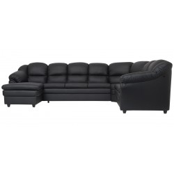 Lisbon corner sofa with chaise longue - left