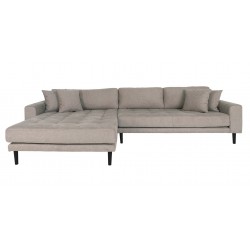 Carl Knudsen | Venstrevendt Chaiselongsofa | Beige stof