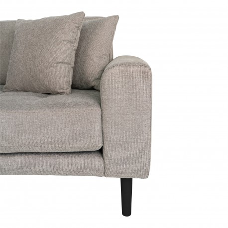 Carl Knudsen | Left Chaise longue sofa | Beige fabric