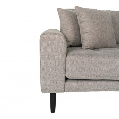 Carl Knudsen | Højrevendt Chaiselongsofa | Beige stof