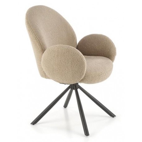 K498 Dining Table Chair - Beige