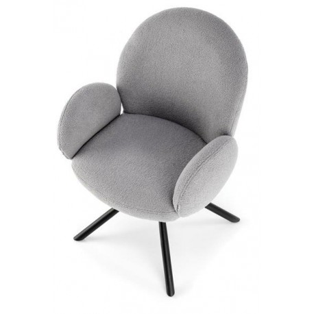 K498 Dining Table Chair - Grey