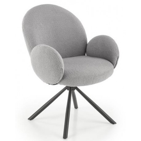 K498 Dining Table Chair - Grey