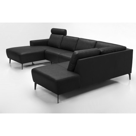 Copenhagen corner sofa with chaise longue