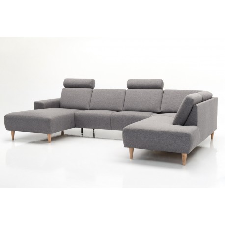 Copenhagen corner sofa with chaise longue