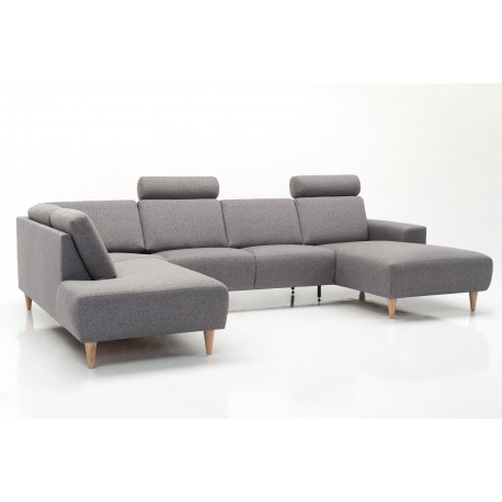 Copenhagen corner sofa with chaise longue