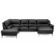 Agedrup corner sofa with chaise longue - Right