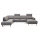 Copenhagen corner sofa with chaise longue - Right