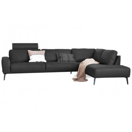 Copenhagen corner sofa Black